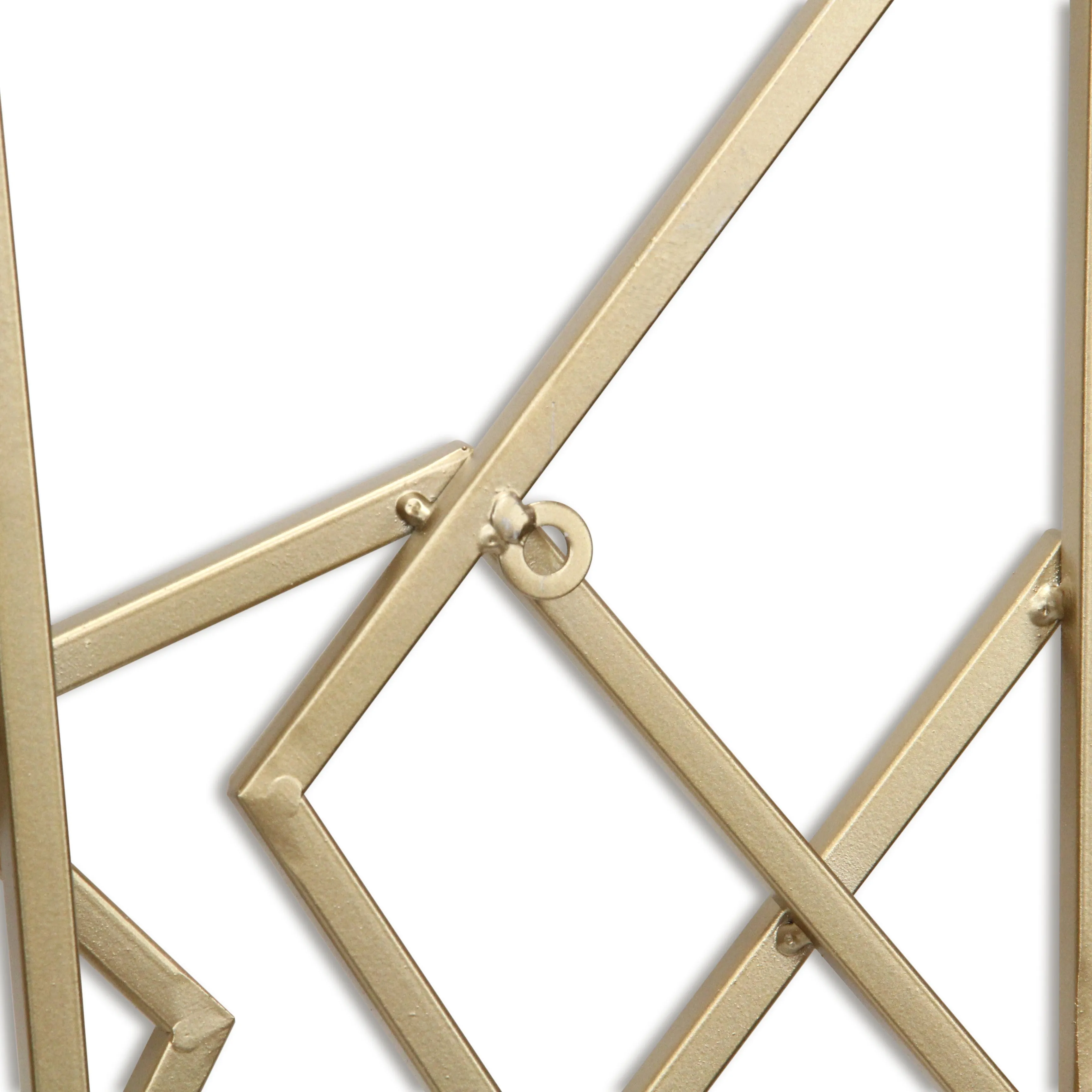 6092GD - Astraga Pentagon Wall Art - Gold