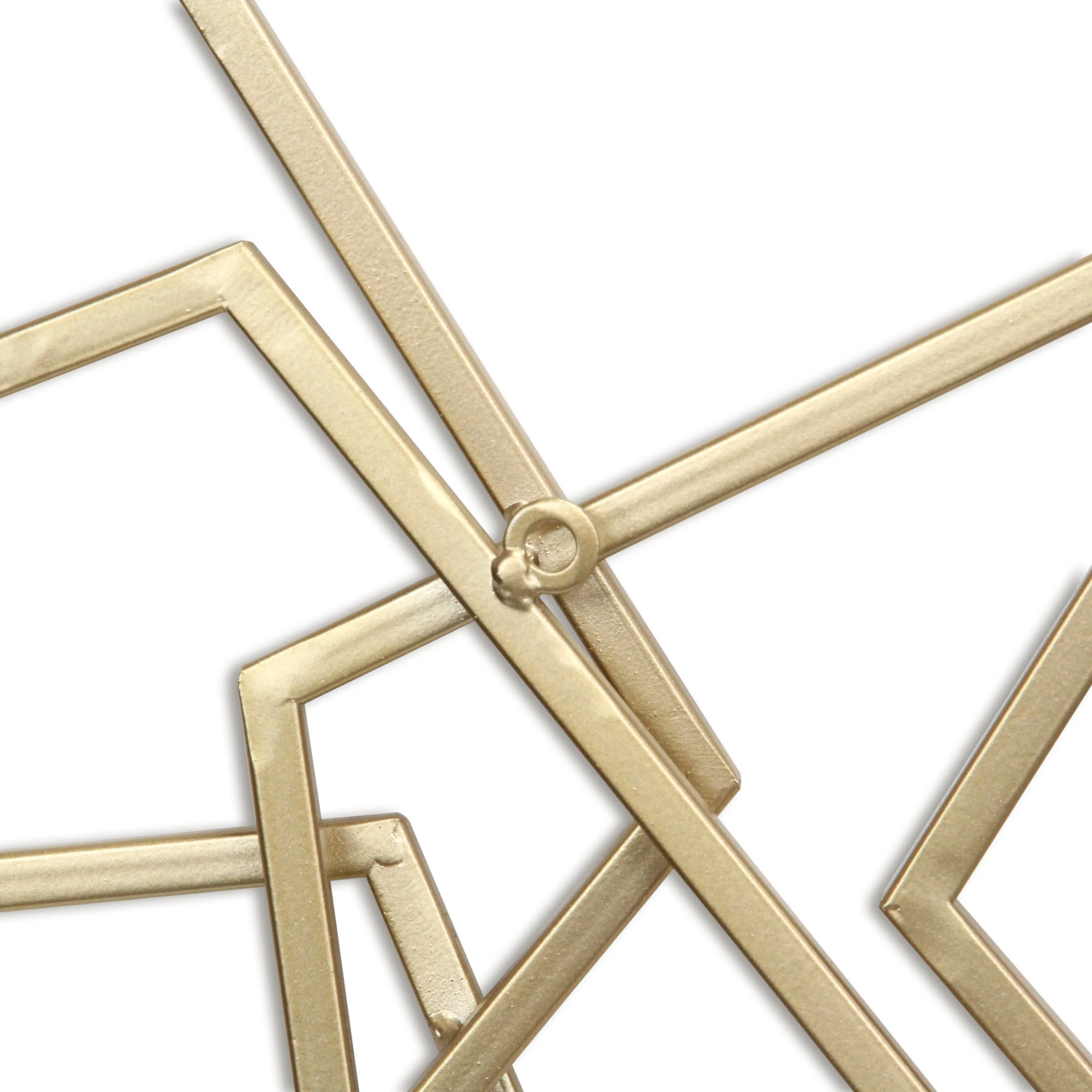 6092GD - Astraga Pentagon Wall Art - Gold