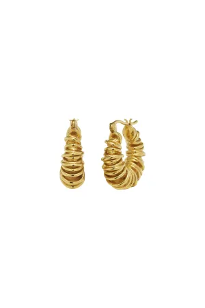 Amber Sceats Louis Earring - Gold