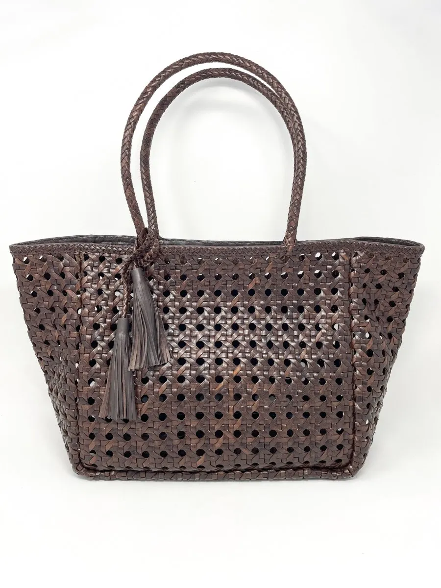 Annabelle Cuir Bag in Umber