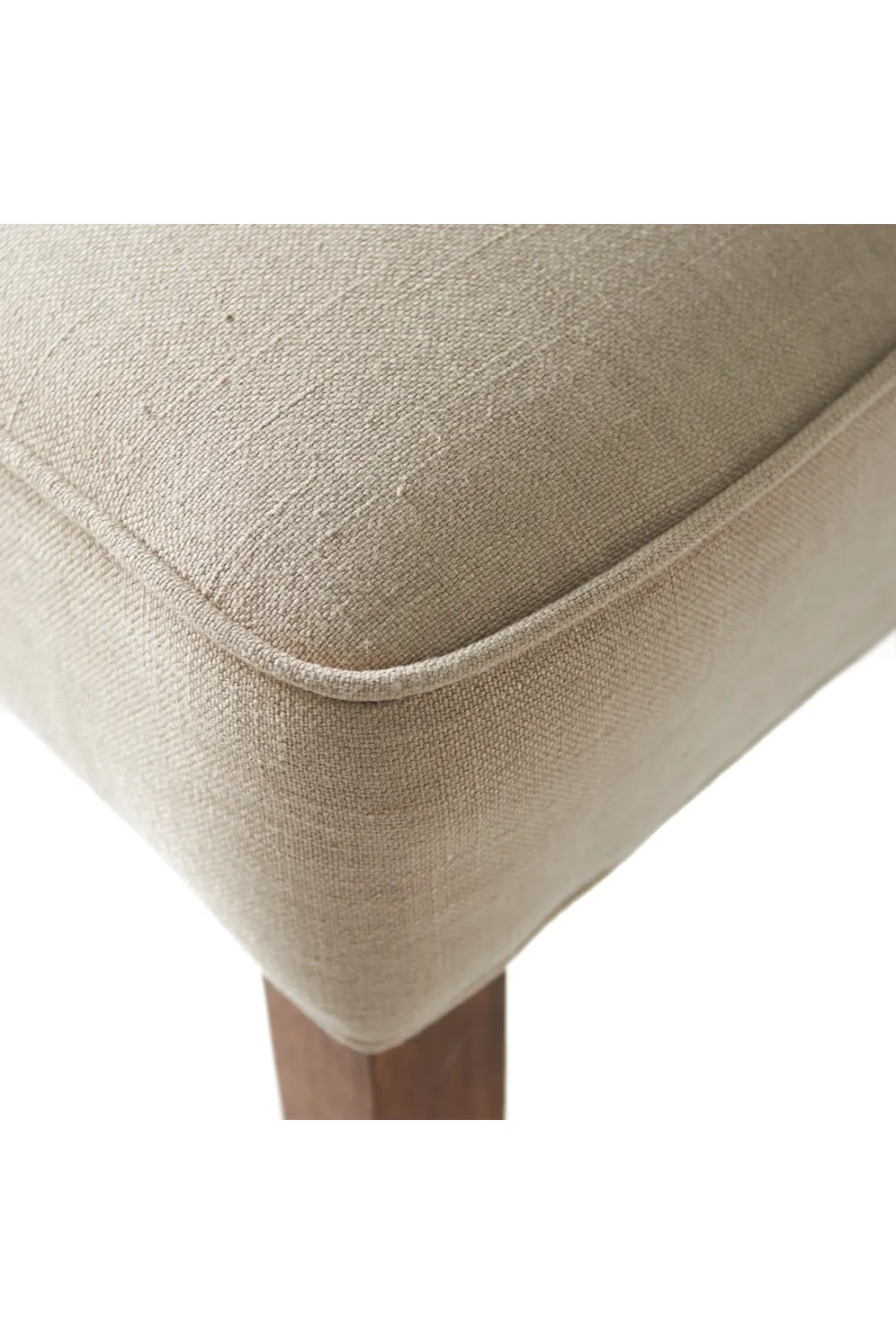 Beige Linen Dining Chair | Rivièra Maison Cape Breton