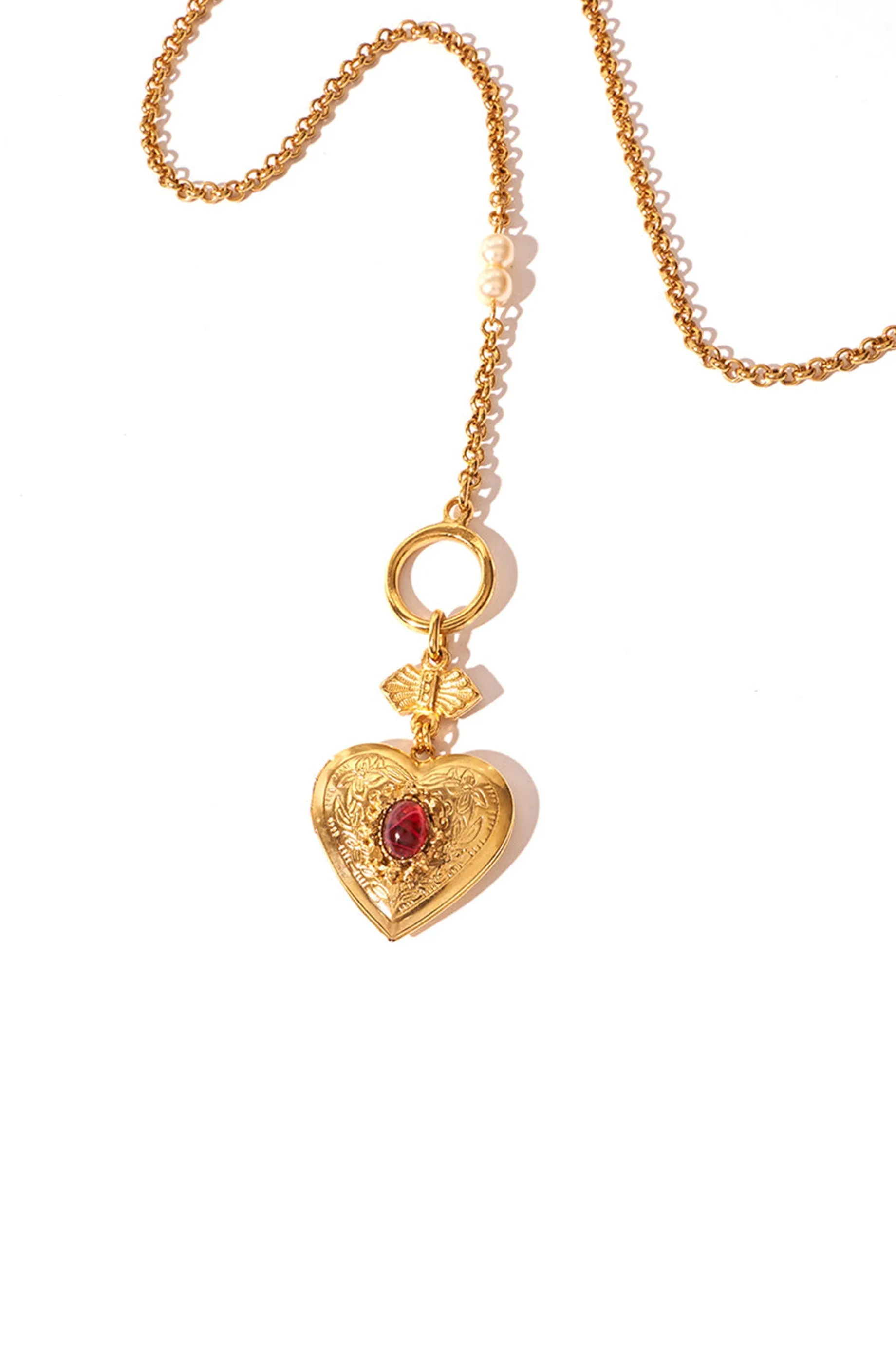 Ben Amun Charm Necklace - Gold