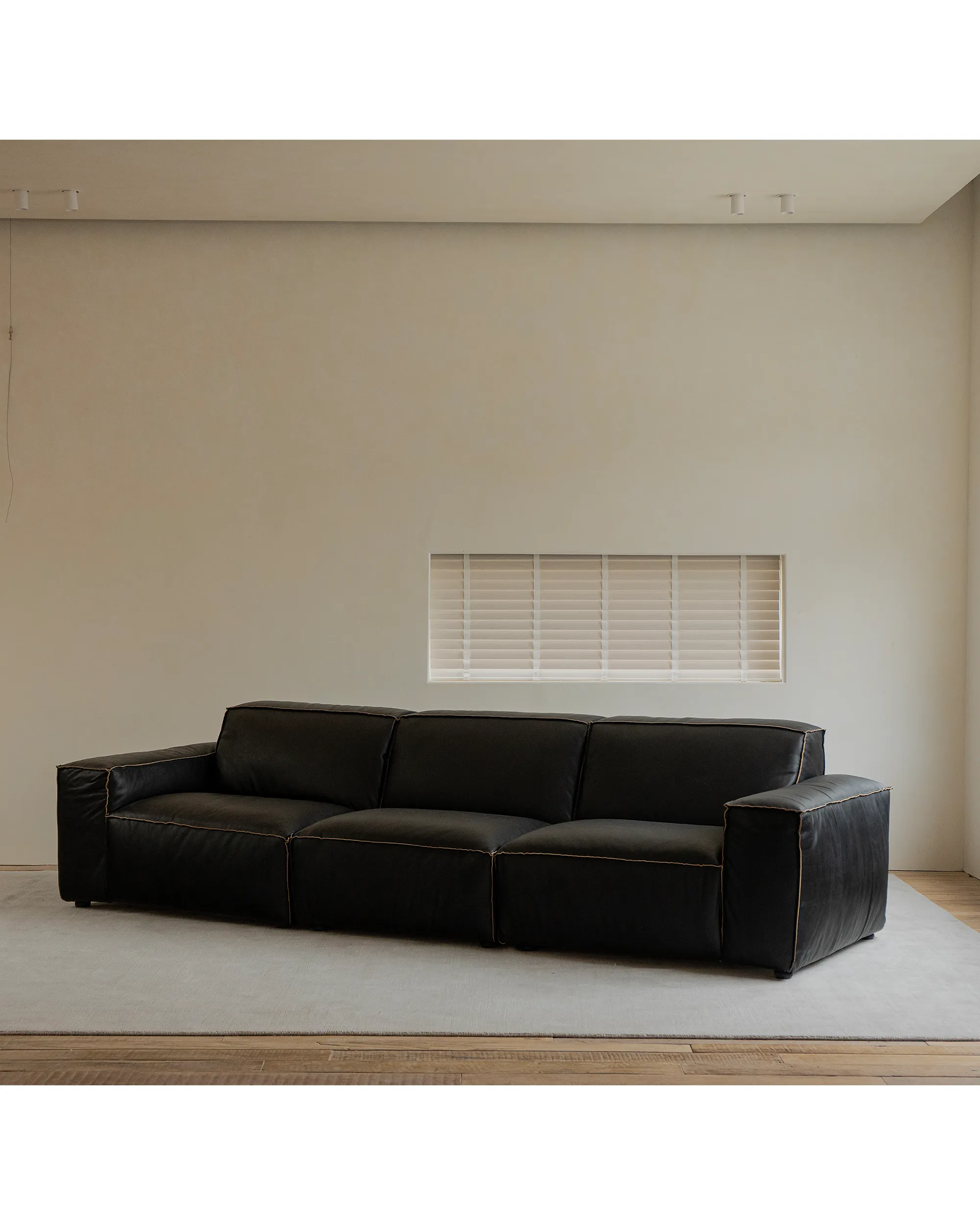 Botan Leather Sectional Sofa