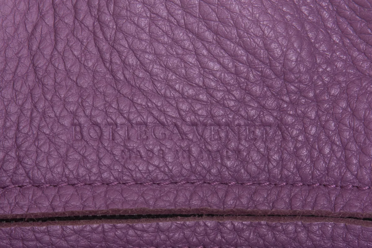 Bottega Veneta Purple Leather Hobo