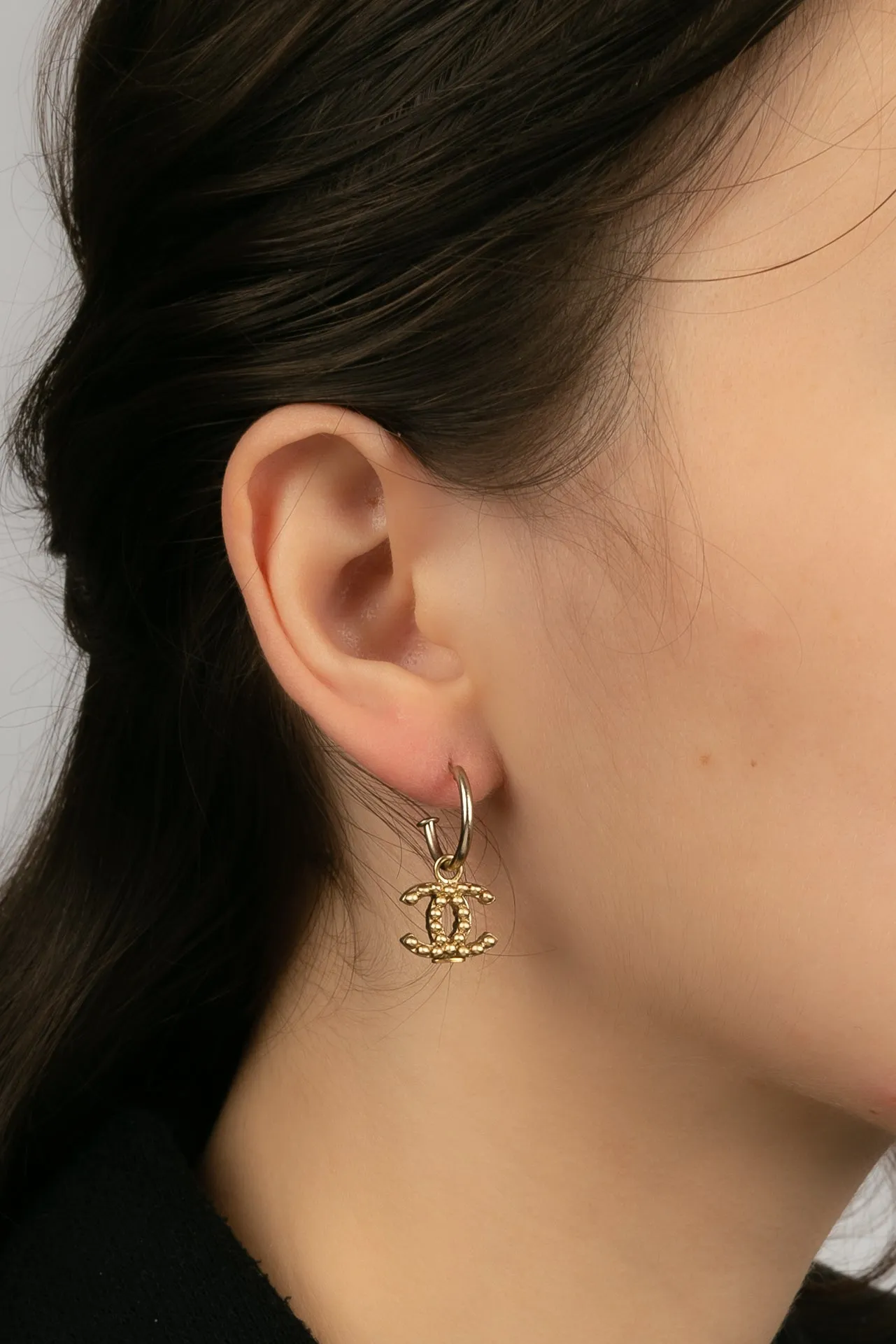 Boucles d'oreilles cc Chanel