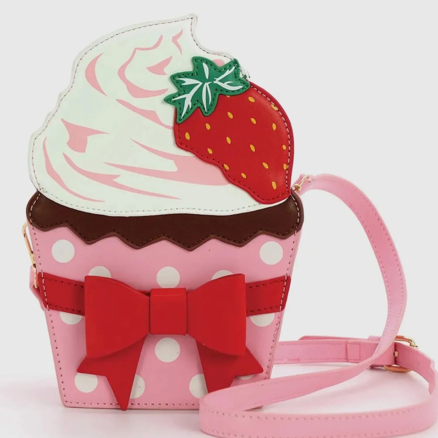 Comeco Strawberry Shortcake Crossbody Bag