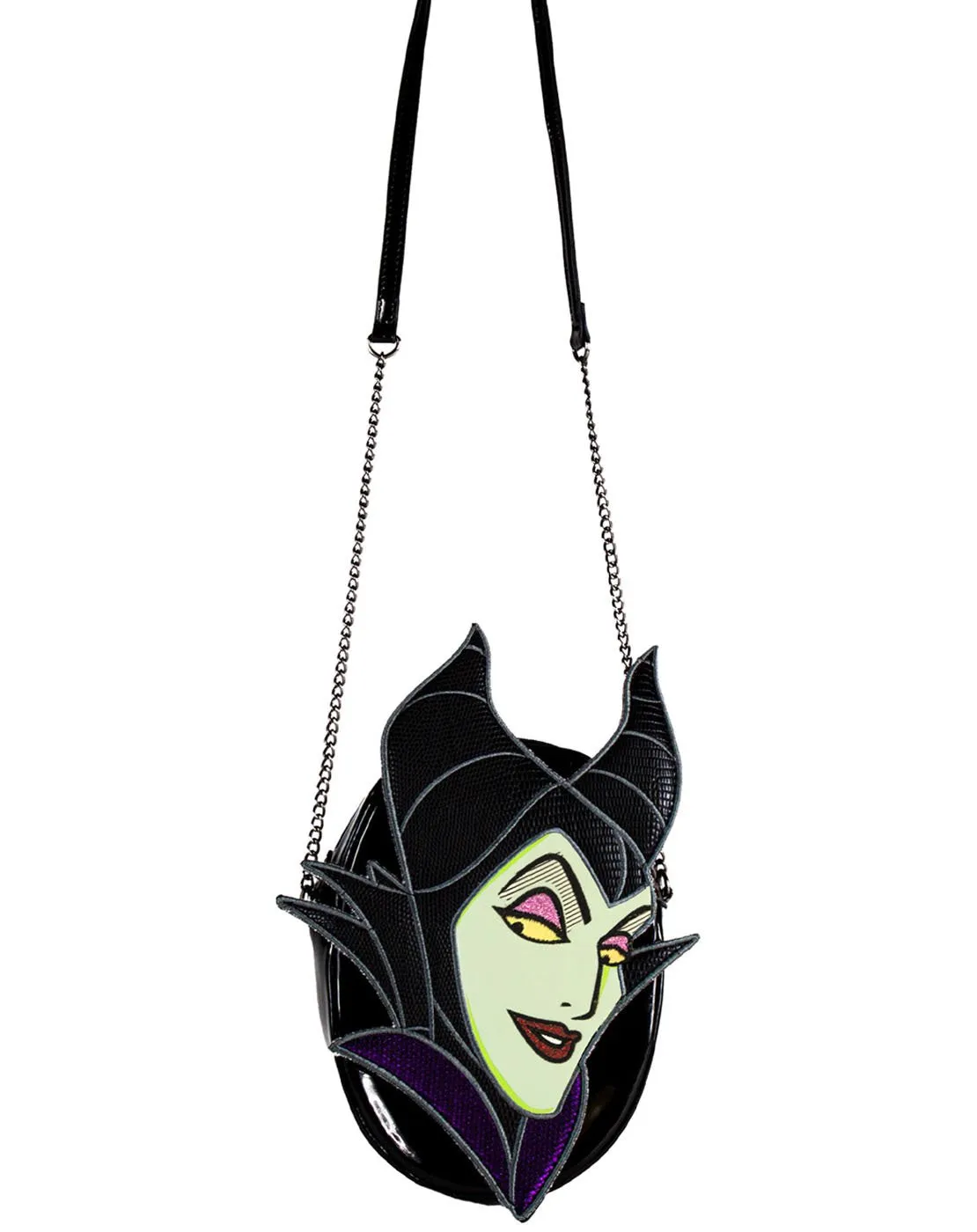 Danielle Nicole Maleficent Diecut Crossbody Bag