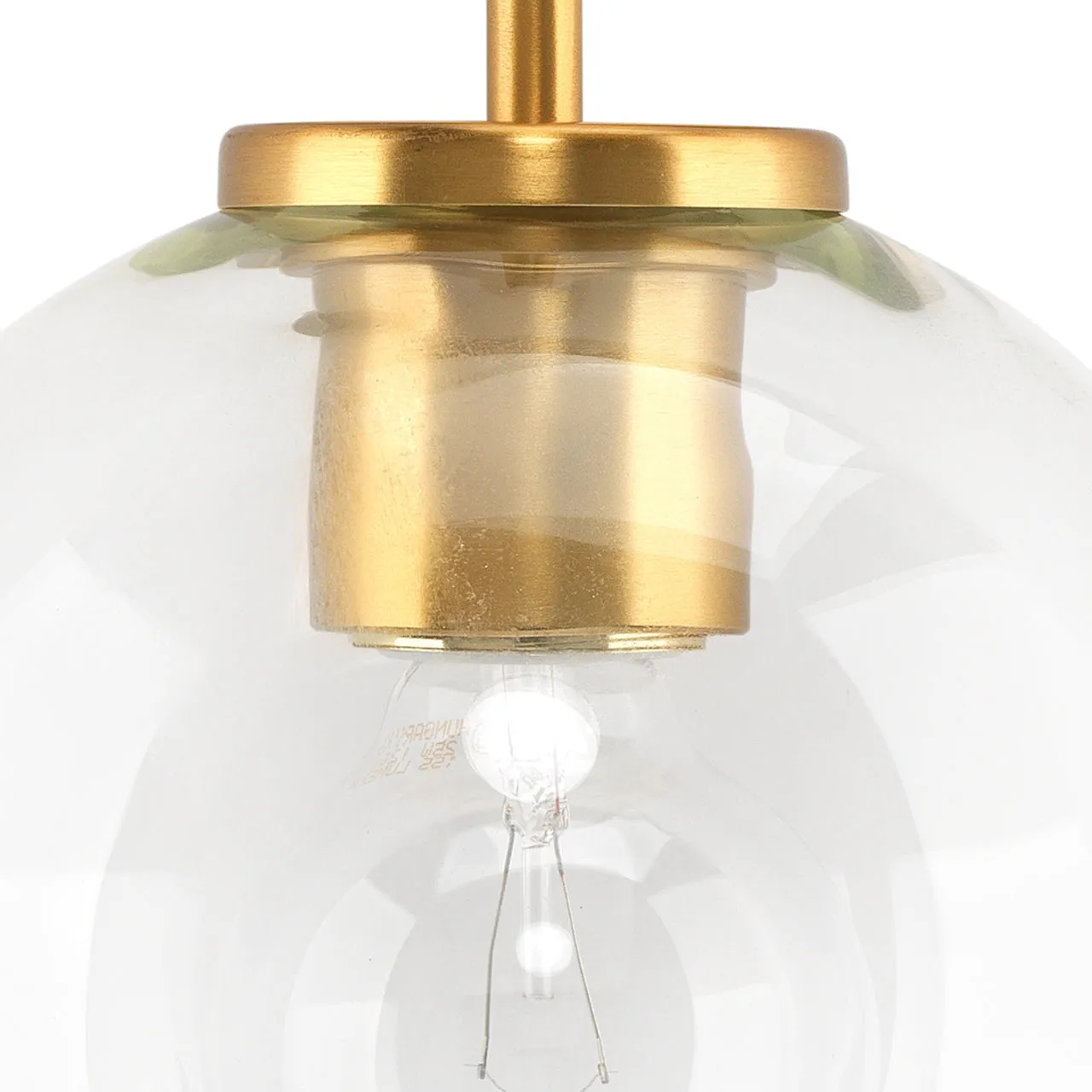 Glass Globe Wall Sconce