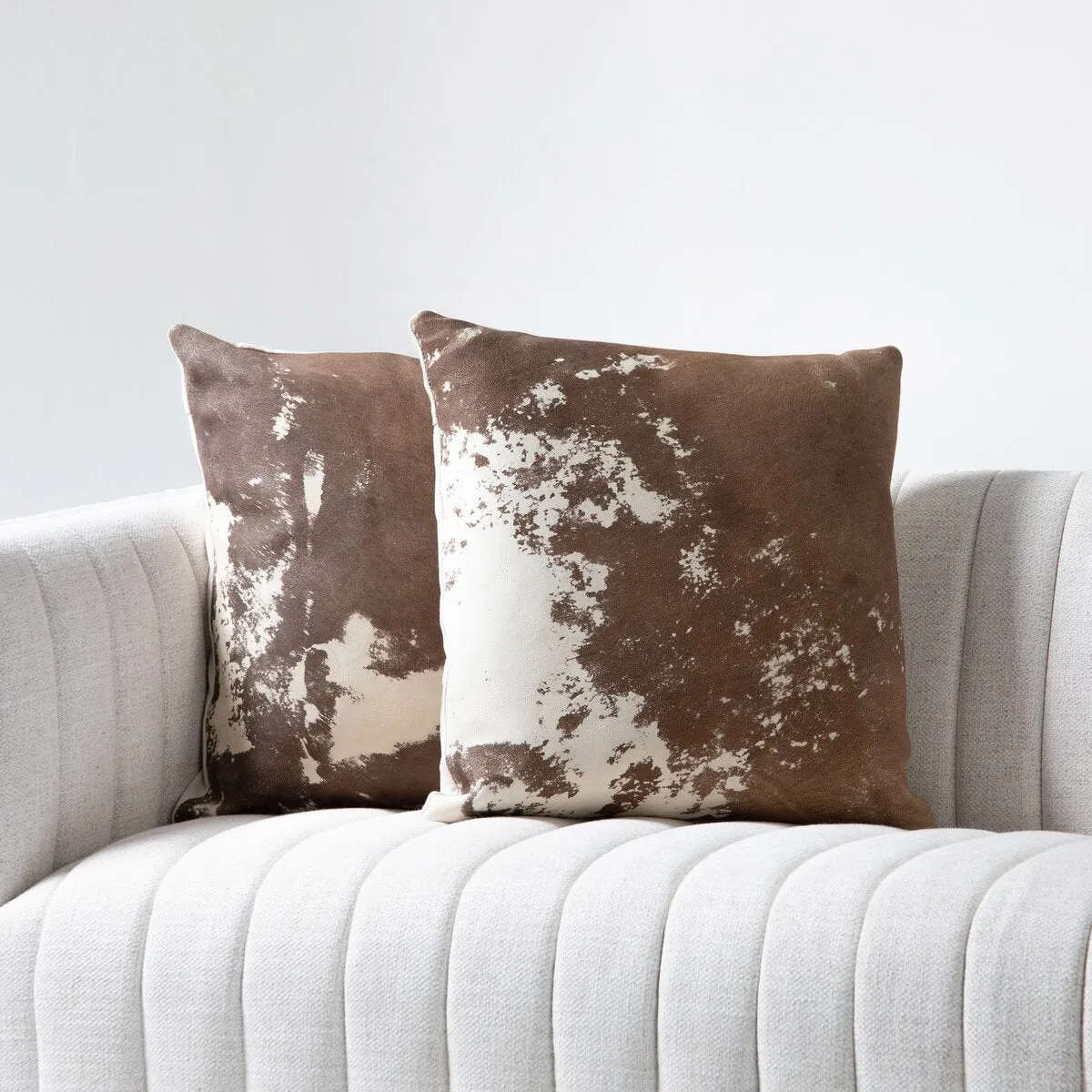 Harland Modern Cowhide Pillow