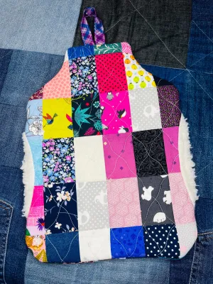 Hot Water Bottle Cover - Patchwork