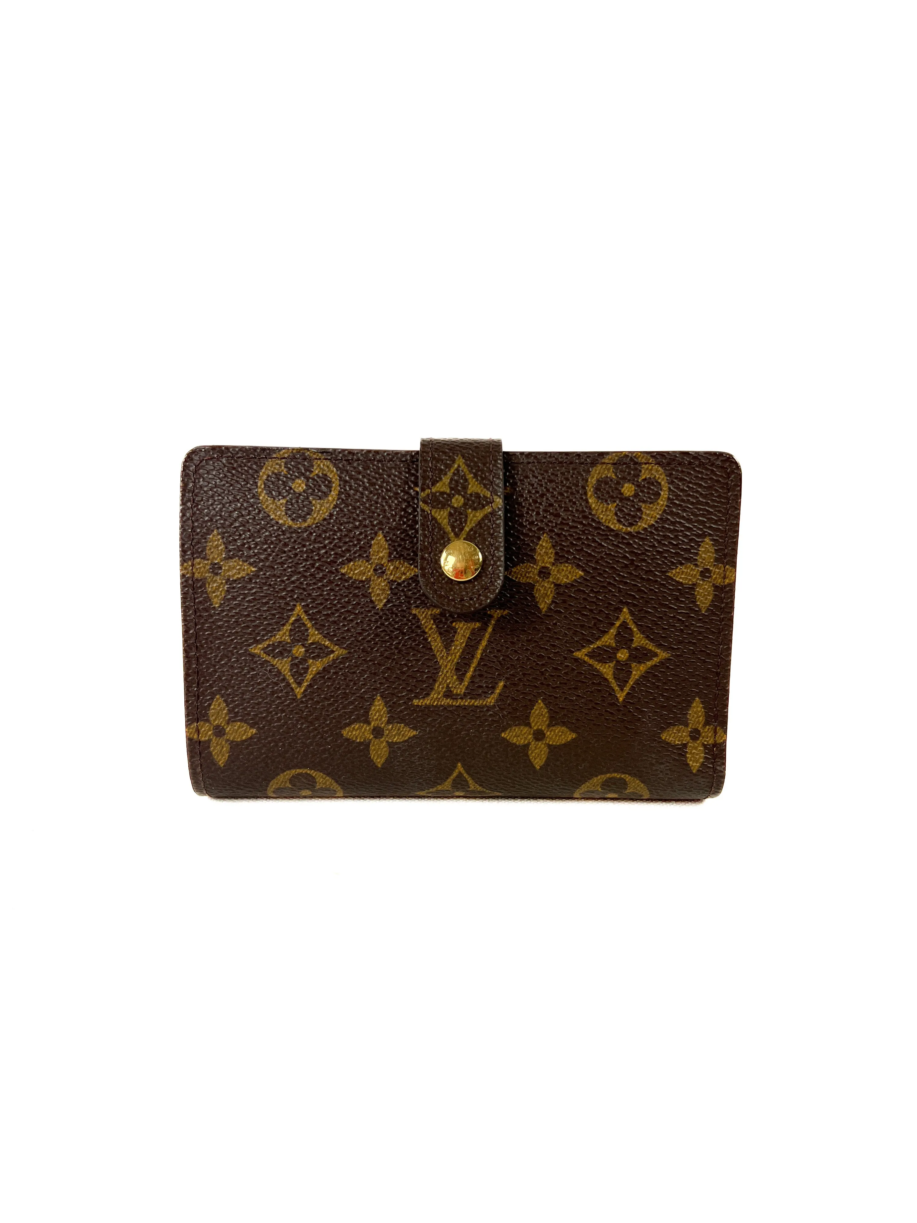 Louis Vuitton monogram French purse wallet 2003