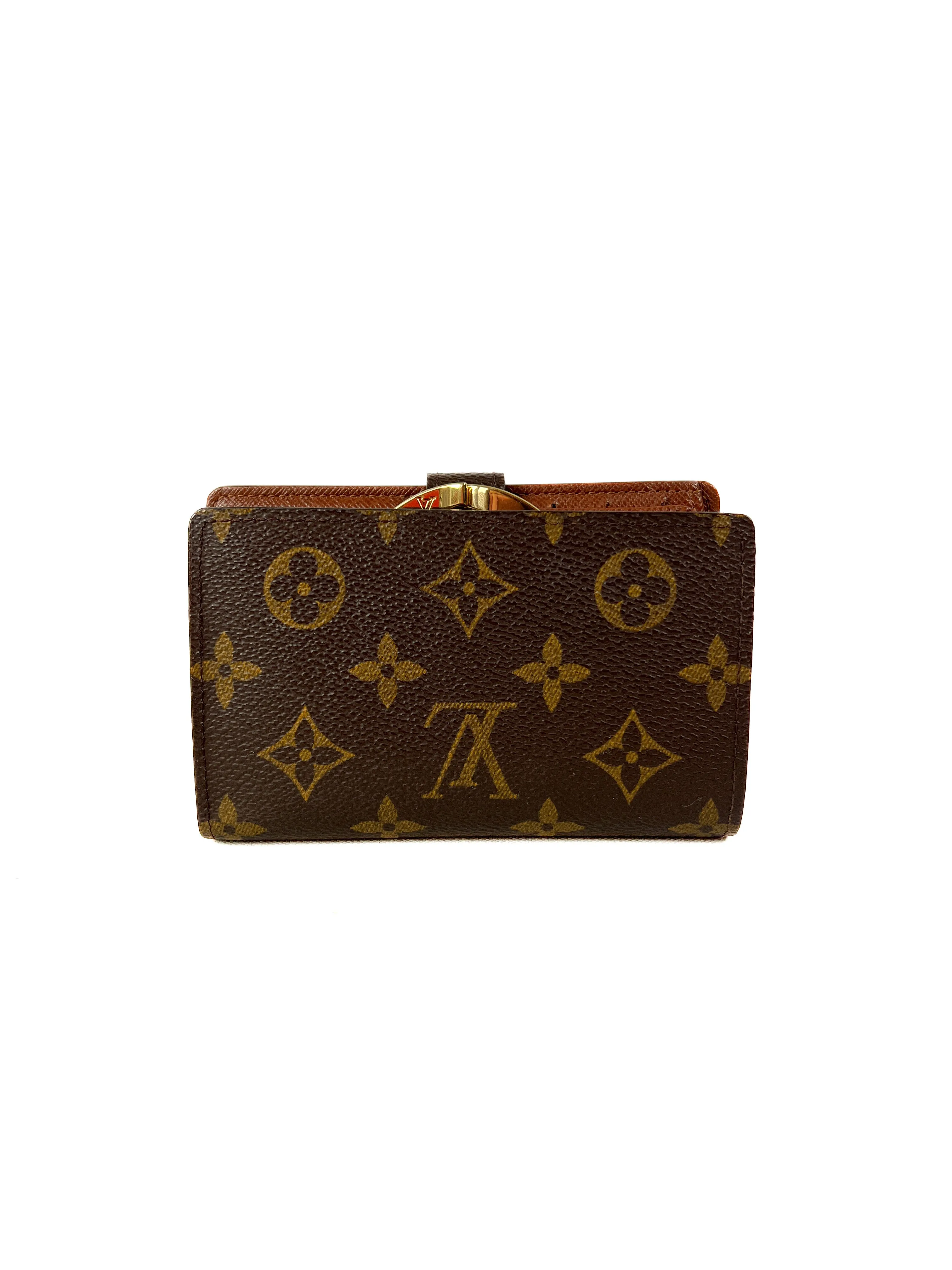 Louis Vuitton monogram French purse wallet 2003