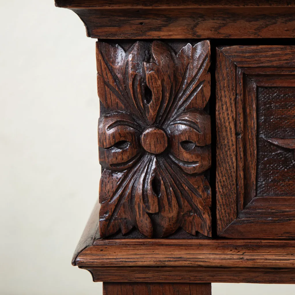 Louis XIII Oak Side Table