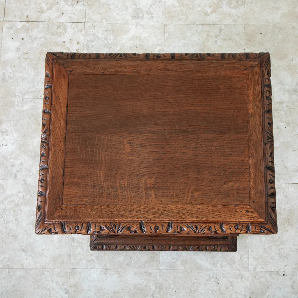 Louis XIII Oak Side Table