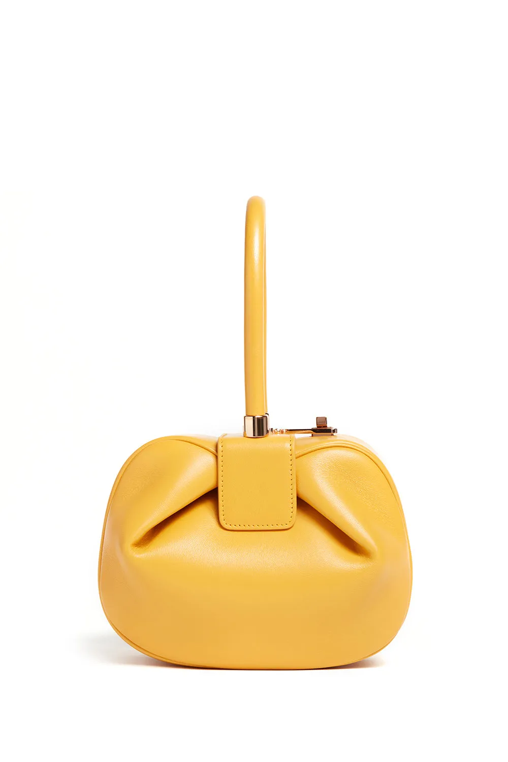 Nina Bag in Yellow Nappa Leather