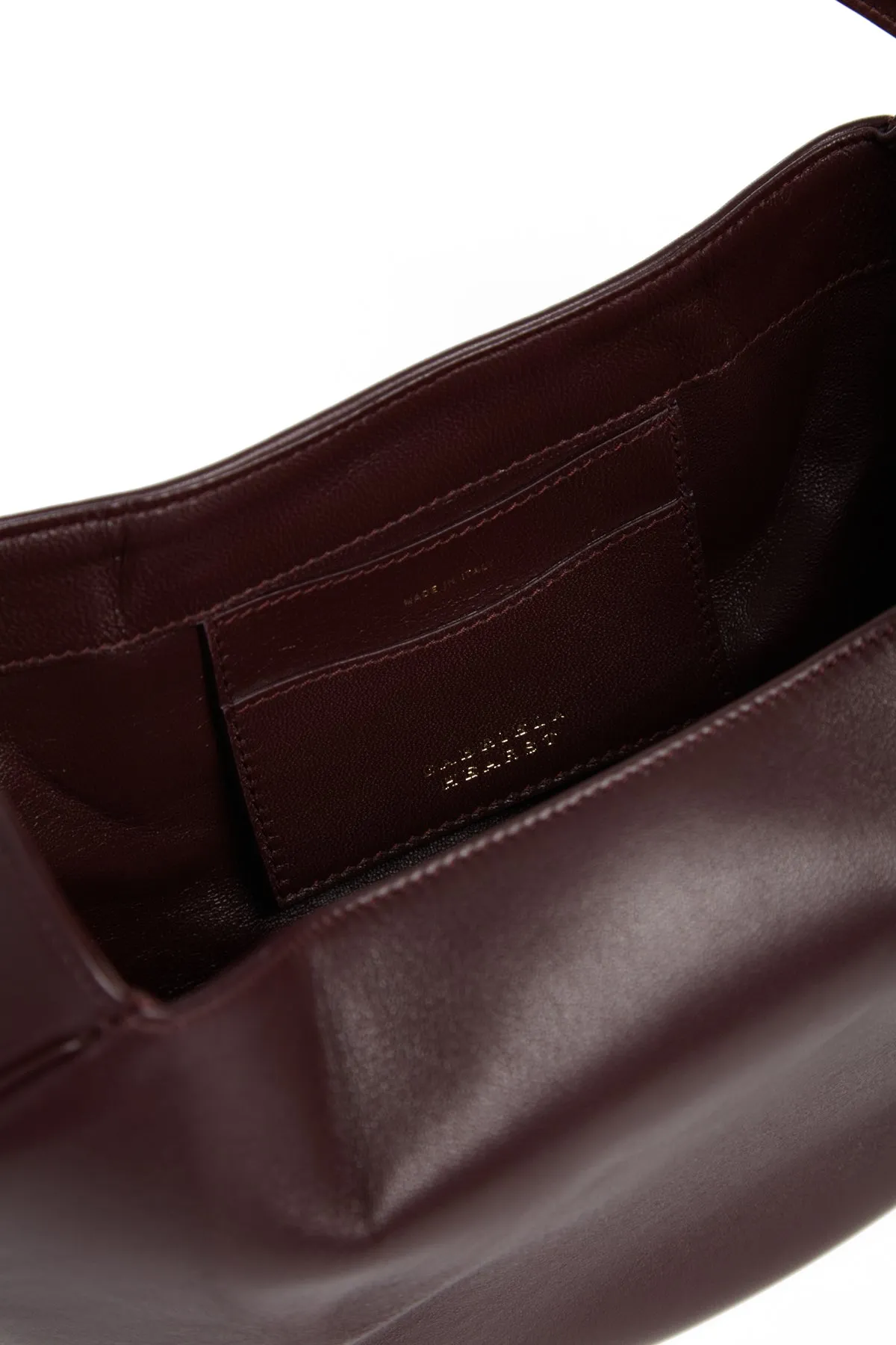 Nina Midas Bag in Bordeaux Nappa Leather