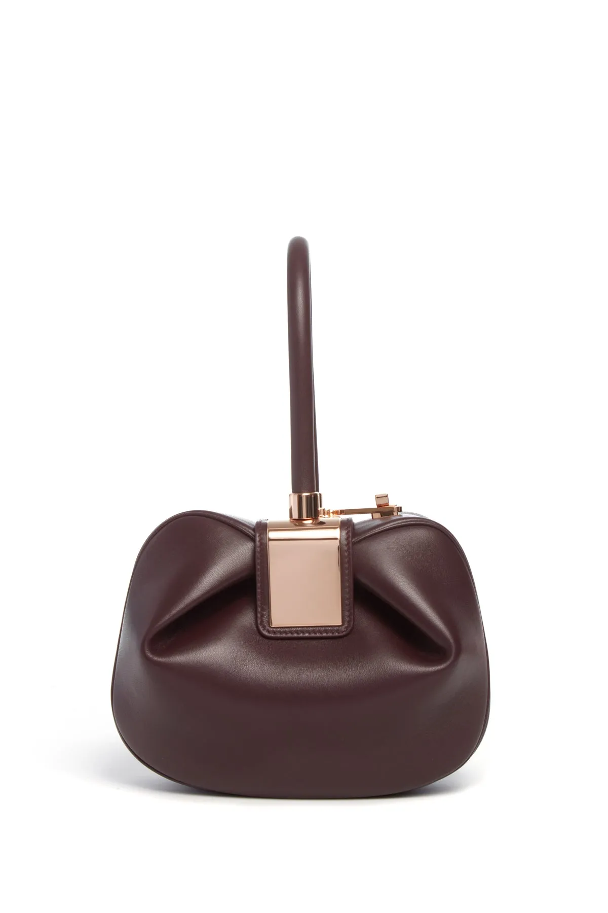 Nina Midas Bag in Bordeaux Nappa Leather