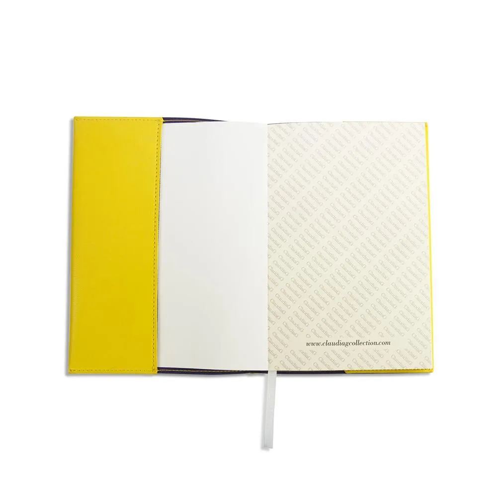 Noteworthy Leather Notebook-Lemon