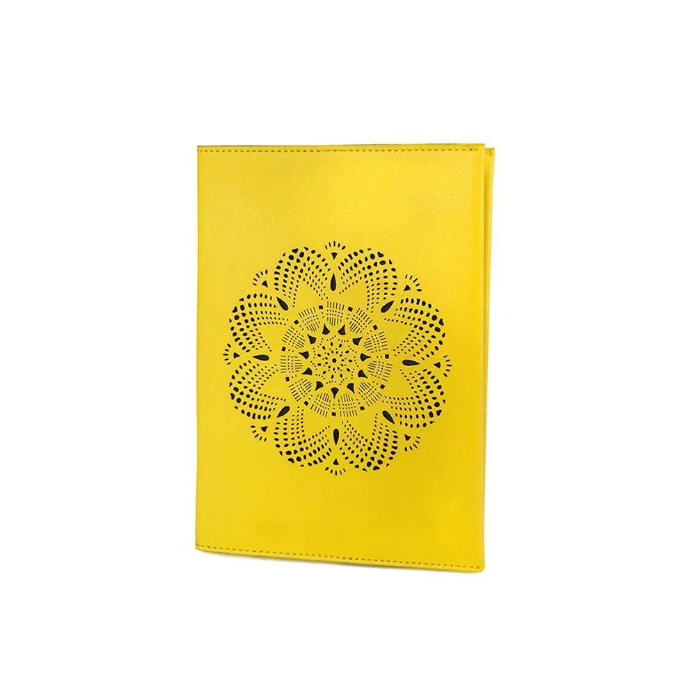 Noteworthy Leather Notebook-Lemon