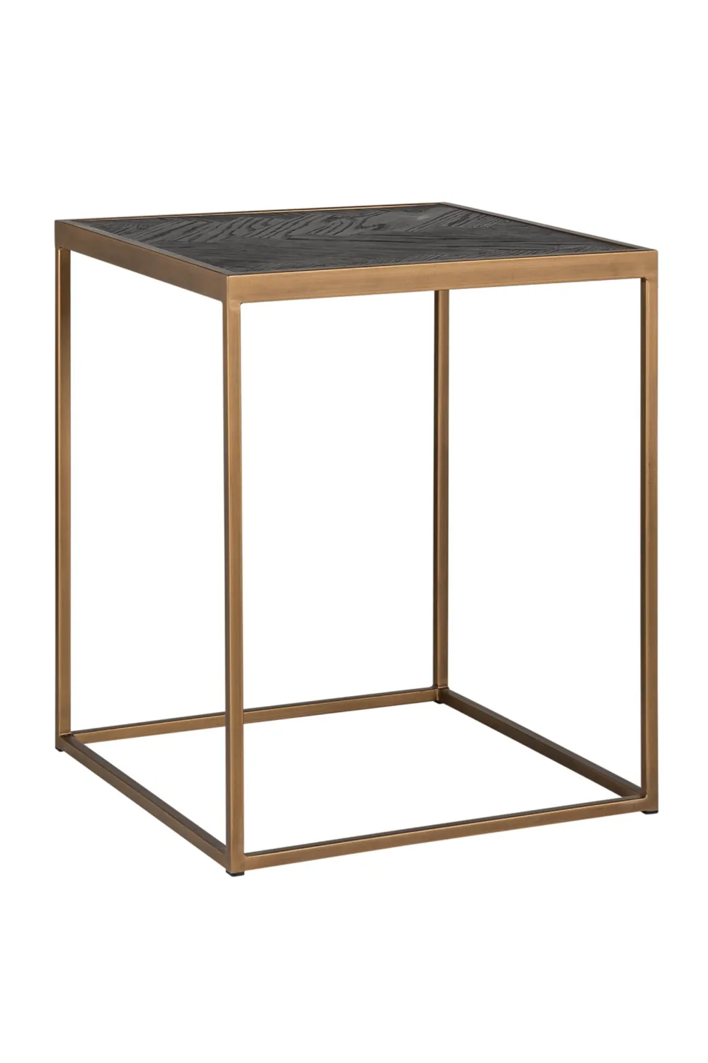 Oak Framed Oak End Table | OROA Blackbone