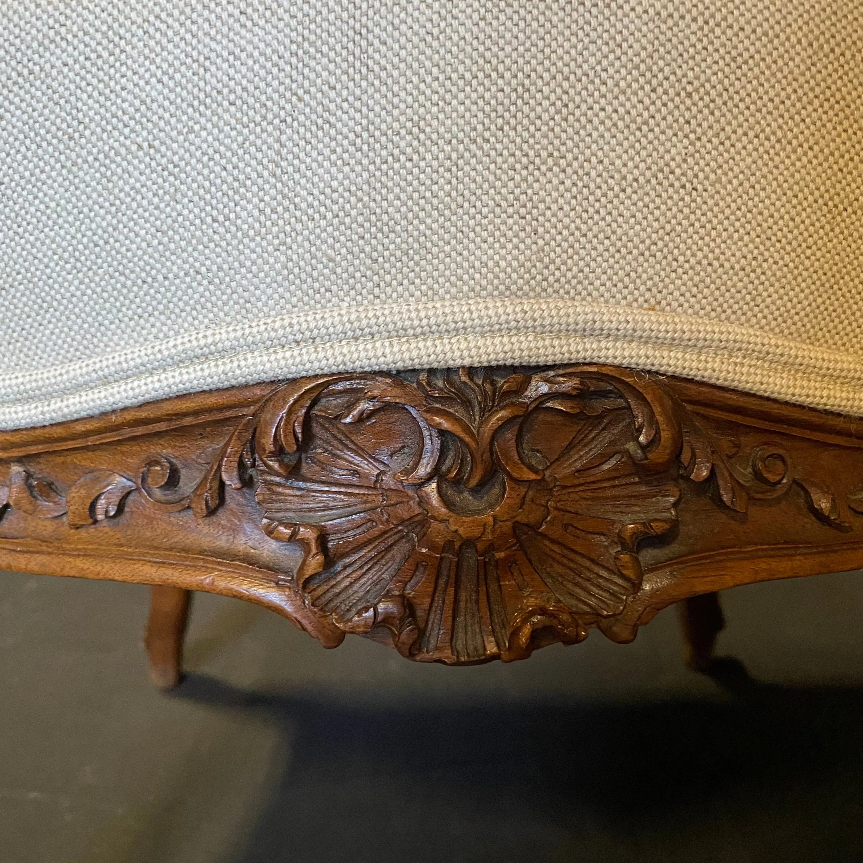 Pair of 19th Century French Exquisitely Carved Louis XV Side Chairs, Accent Chairs or Dining Chairs