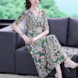 Silk Dress Female Summer High-end