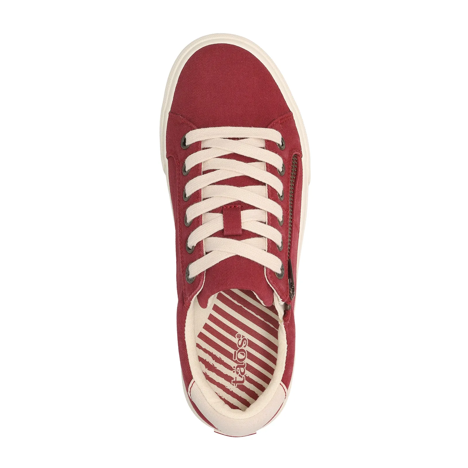 Taos Z Soul Sneaker (Women) - Crimson/Ecru Distressed