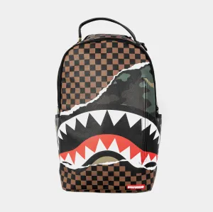 Tear It Up Mens Backpack (Brown/Green)