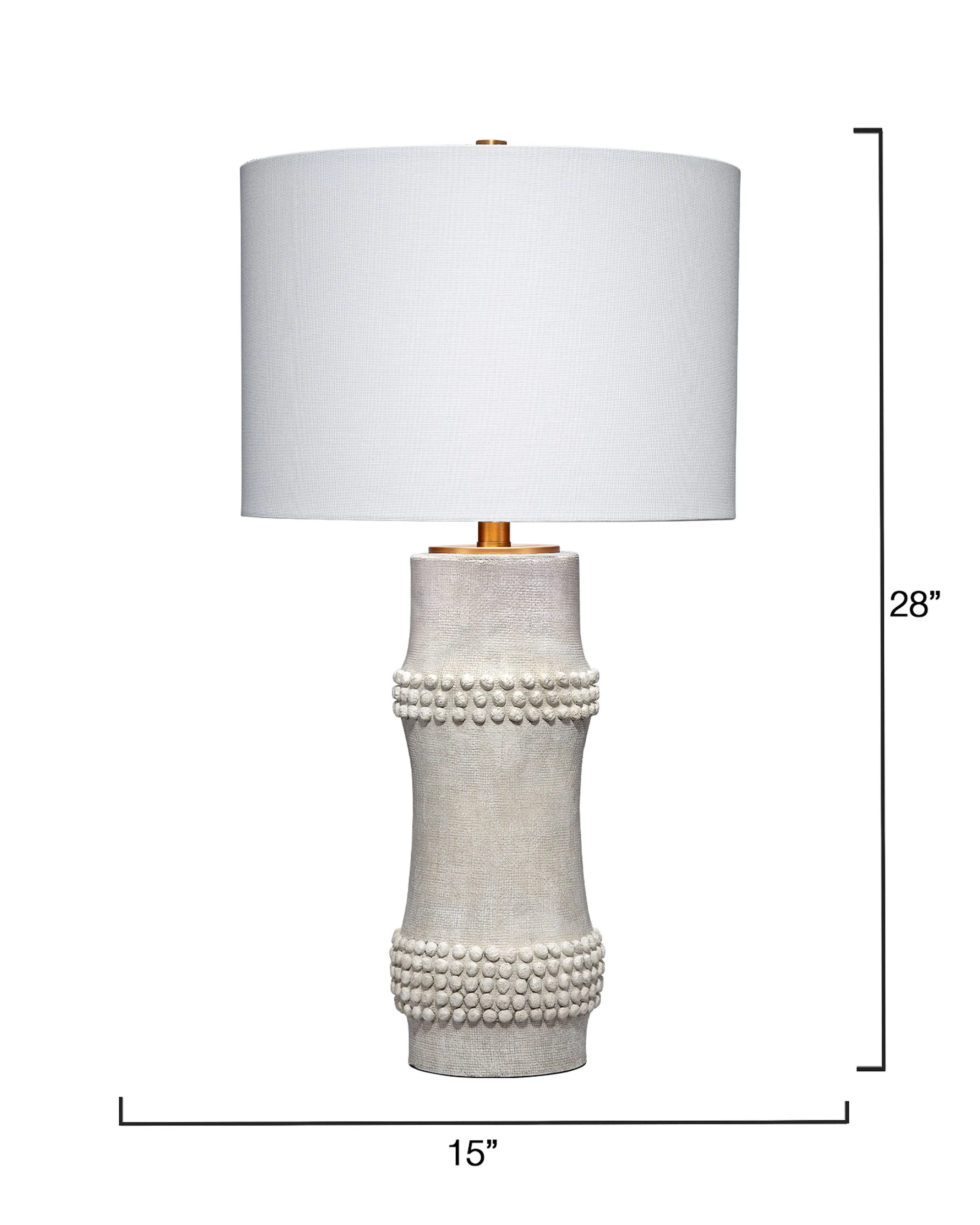 Textured Dot Table Lamp