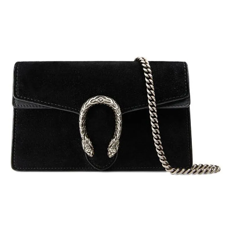 (WMNS) GUCCI Dionysus Mini-Sized Single-Shoulder Bag Black 476432-CEMMN-1000