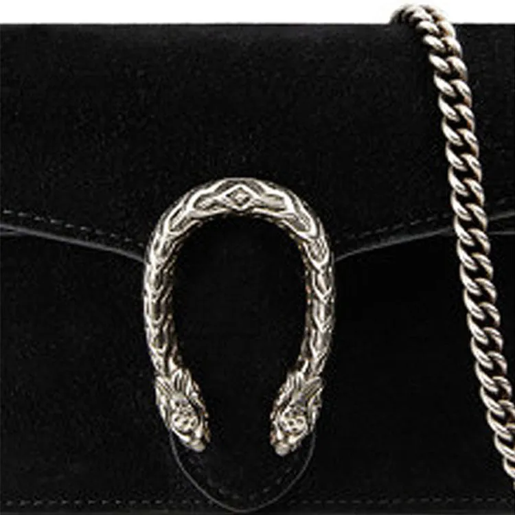 (WMNS) GUCCI Dionysus Mini-Sized Single-Shoulder Bag Black 476432-CEMMN-1000