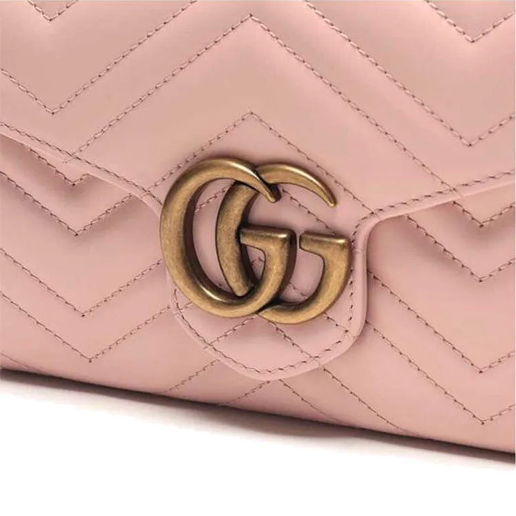 (WMNS) GUCCI GG Marmont Shoulder Bag Mini Pink 474575-DTD1T-5909