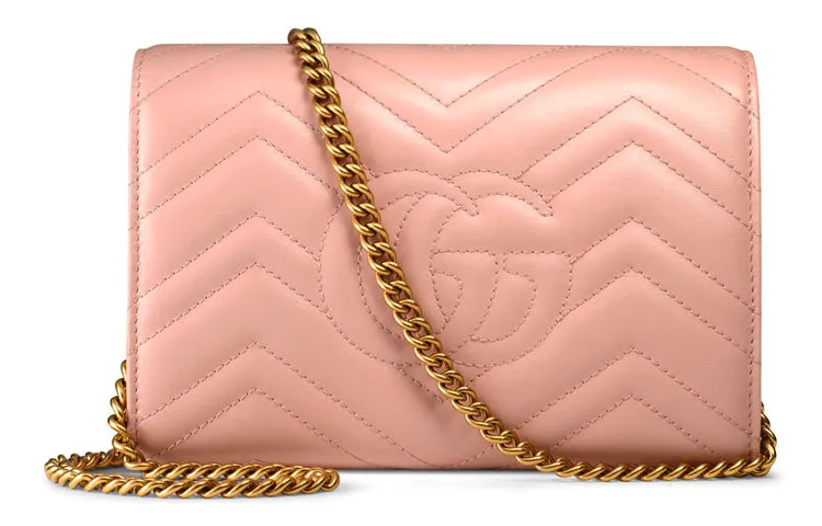 (WMNS) GUCCI GG Marmont Shoulder Bag Mini Pink 474575-DTD1T-5909