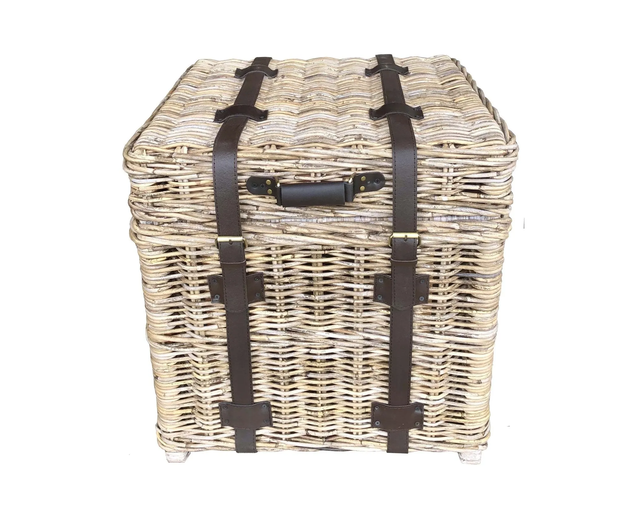 Woven End Table Trunk - Kubu